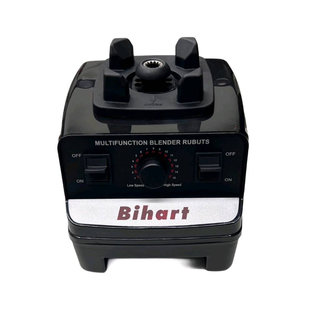 خلاط كهربائي من Bihart

خلاط Bihart المتكامل بقوة 4500 واط وسعة 2.5 لتر

خلاط احترافي متعدد الوظائف، مصمم للأداء العالي والتحمل الشديد في المطبخ، يجمع بين القوة الكبيرة والسعة الضخمة لتحضير العصائر وطحن الحبوب بكفاءة.

• أداء جبار وسرعة فائقة: محرك قوي يصل إلى 32,000 دورة في الدقيقة لسحق المكونات في ثوانٍ.

• وعاء ضخم ومقاوم: سعة 2.5 لتر مصنوع من مادة البولي كربونيت المتينة لتحضير كميات كبيرة دفعة واحدة.

• تحكم دقيق بالسرعة: ميزة (Stepless speed regulation) التي تتيح لك اختيار السرعة المناسبة بدقة تامة.

• شفرات فولاذية حادة: مزود بشفرات تقطيع من الفولاذ المقاوم للصدأ (Stainless steel) قادرة على تكسير الثلج والمكونات الصلبة.

• حماية ذكية للمحرك: نظام أمان داخلي للحماية من التيار الزائد وارتفاع درجة الحرارة لضمان استمرارية العمل.

• العلامة التجارية: Bihart.
• الطاقة الاستهلاكية: 4500W.
• سرعة الدوران: 32,000RPM.
• السعة: 2.5 لتر.
• مادة الوعاء: بولي كربونيت (Polycarbonate).
• الجهد الكهربائي: 220V–240V / 50Hz.
• الاستخدامات: خلط (عصائر، ميلك شيك)، طحن (قهوة، مكسرات، حبوب، توابل).

محتويات العلبة:
• قاعدة المحرك الرئيسية.
• وعاء الخلط سعة 2.5 لتر.
• غطاء الوعاء (مع سدادة الغطاء).
• عصا التحريك اليدوية (Stirrer bar).
• دليل الاستخدام (Instruction Manual).
السعر:  25 الف 
التوصيل : 3 بغداد 5 محافظات