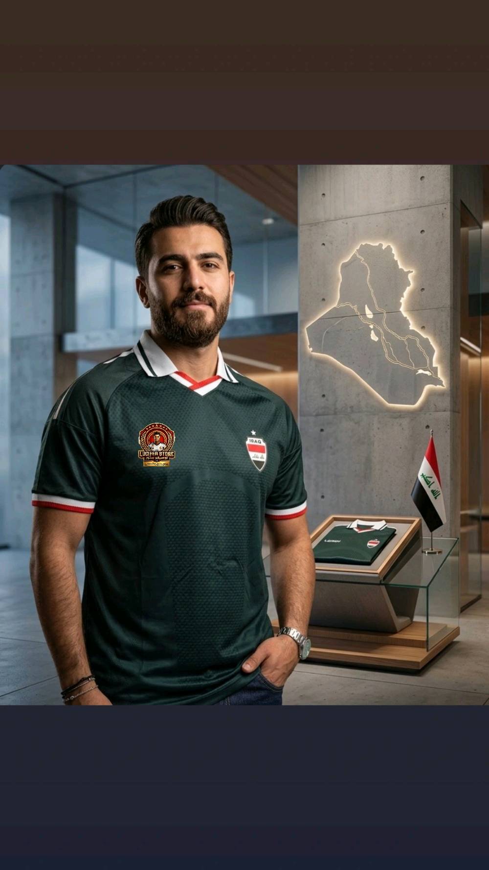 دريس العراق الابيض والزيتوني الاصلي تايلندي
شعار جلاتين 
تشيرت فقط
قياسات:  M. L. XL. XXL
كميه محدوده 
واتساب: ***********