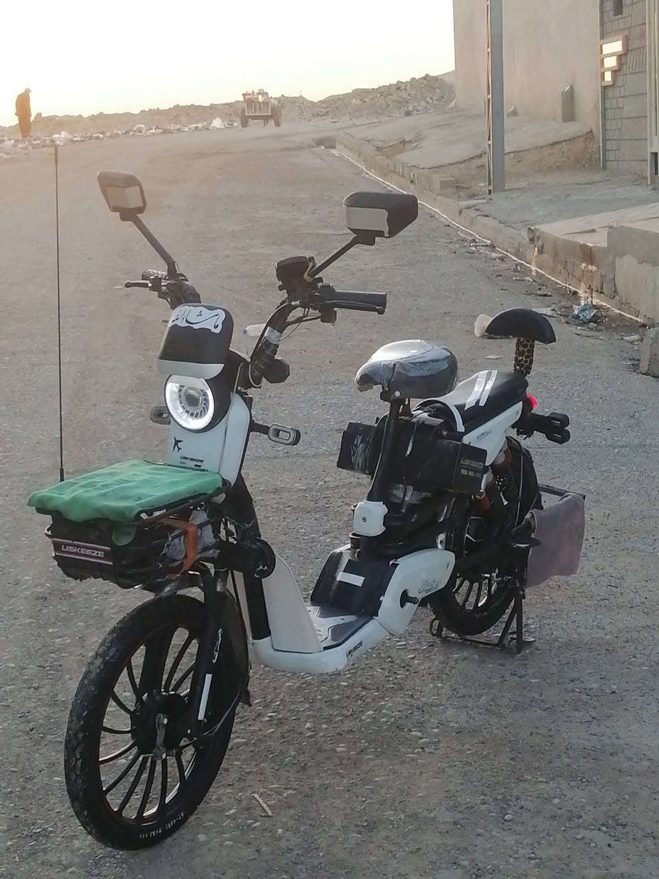 ماطور شحن • نضيف • بطاريات جديدة