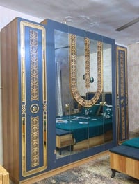 غرفه نوم تركيه 7قطع نضيفه السعر 550 مكاني البياع شارع قطر الندى رقم 07...