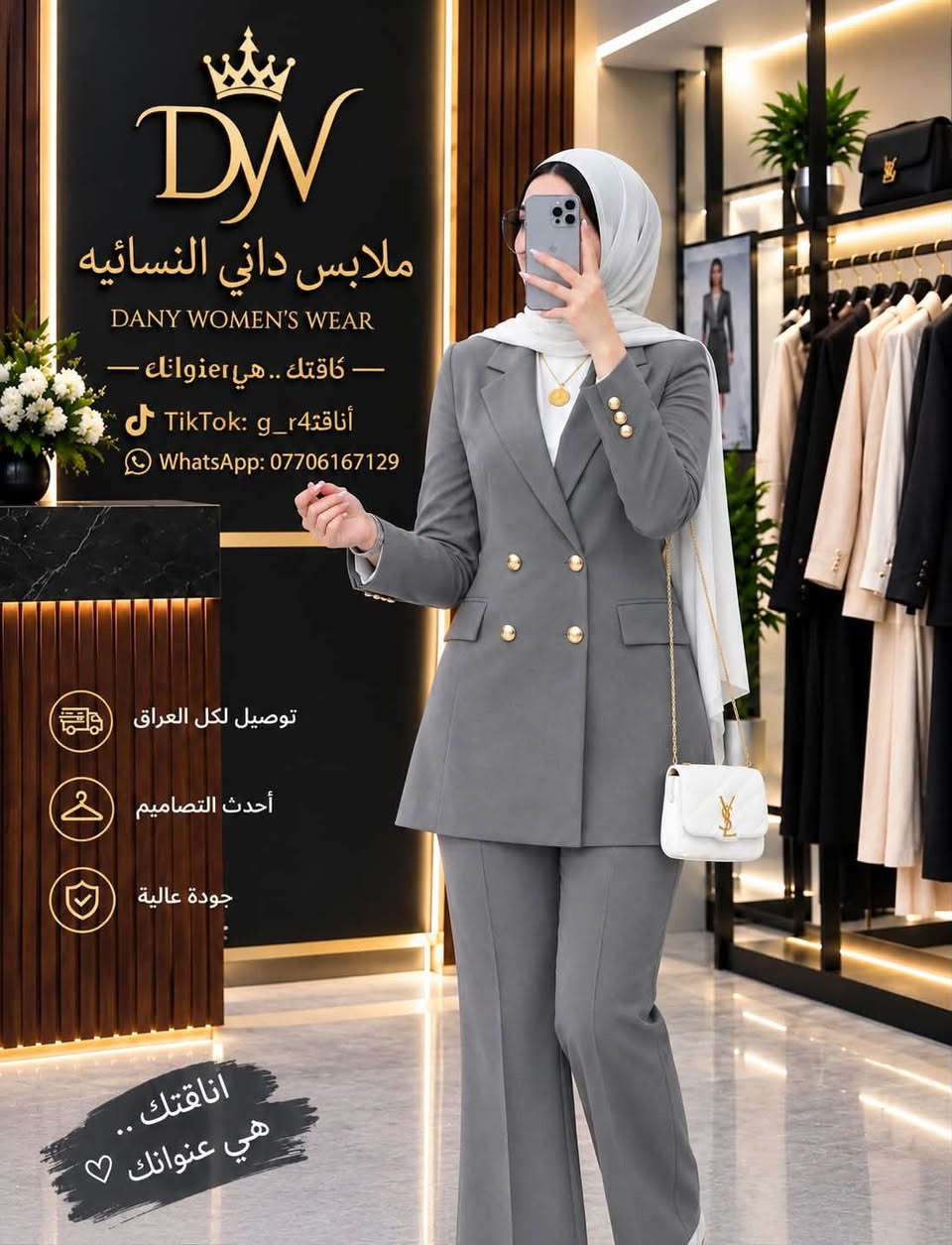 ملابس داني • توصيل لكل العراق • تيك توك g_r496
