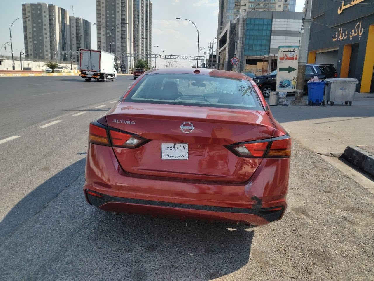 التيما SV • ٢٠٢٥ • حادث خلفي