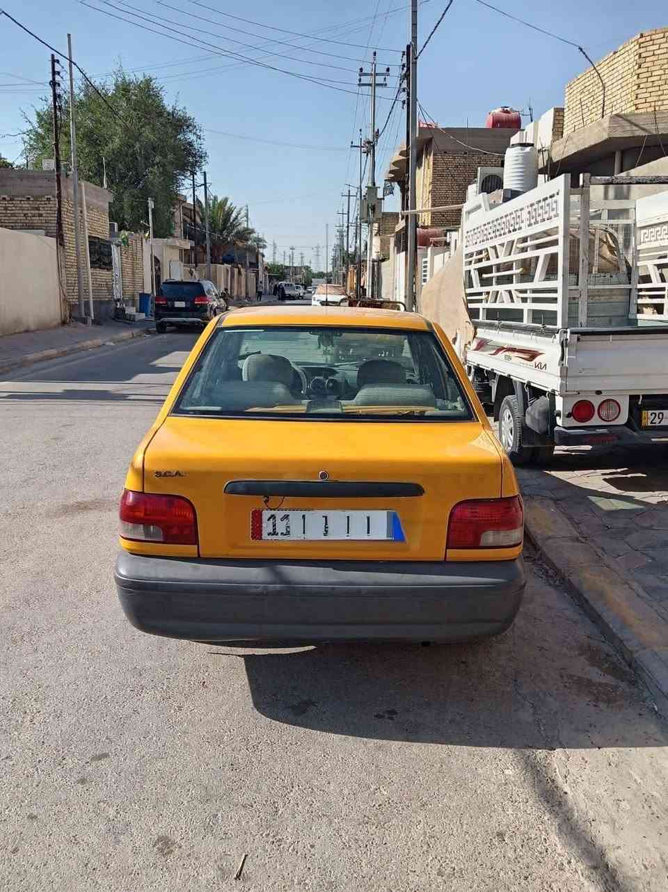 سلام عليكم سايبه البيع موديل 2018 سياره خير من الله كير ومكينه مكفوله بيه طربه جوملق ليسر ول بنيد بدل تخم تاير جديد سياره اي نقص ما بيه سعر 45بيه مجال لشراي عنواني بغداد مداهن سلمان باك رقم لهاتف ***********
