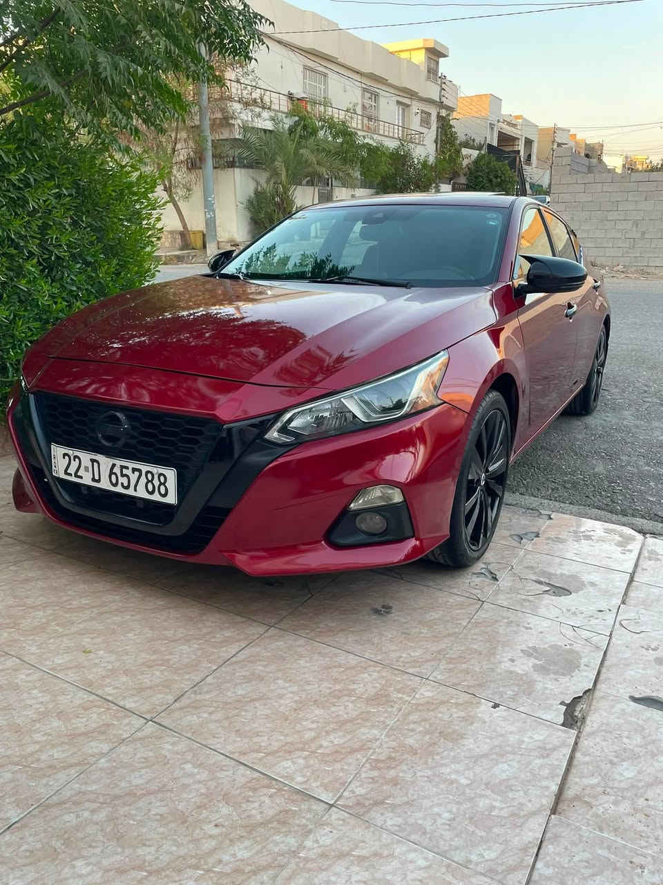 Nissan altima 2019 sv plus 
رە نگی مارۆنی فول  مواسفات 
سڵایت 
برێک بە سمە 
ئۆتۆ هۆڵد 
ئۆتۆ ستۆپ
سوکان هیتە ر 
کوشن هیتە ر 
تە برید مە رکە زی 
راداری پێش و پشت و لاتە نیشت 
کوشن کارە با
بلاجکتۆر
زۆر مواسە فاتی تر… 
کامل جوانکاری بۆ کراوە
سێ پارچە ی پێشی  بۆیاغە کە مێک ناوی گرتوە سە قفی پێش سڵایتی ناو چە وانی کە مێک pdr هە یە 
ئێرباک بە س سوکانی سیستە مە 
گێرومە کینە تە حویل غرامه  بە شە رت رە قە مو سە نە وی و ژینگە نوێیە سە نە وی تا 2029
سعرى 119 مه جاليكى برايانه  
ره قه م ***********
