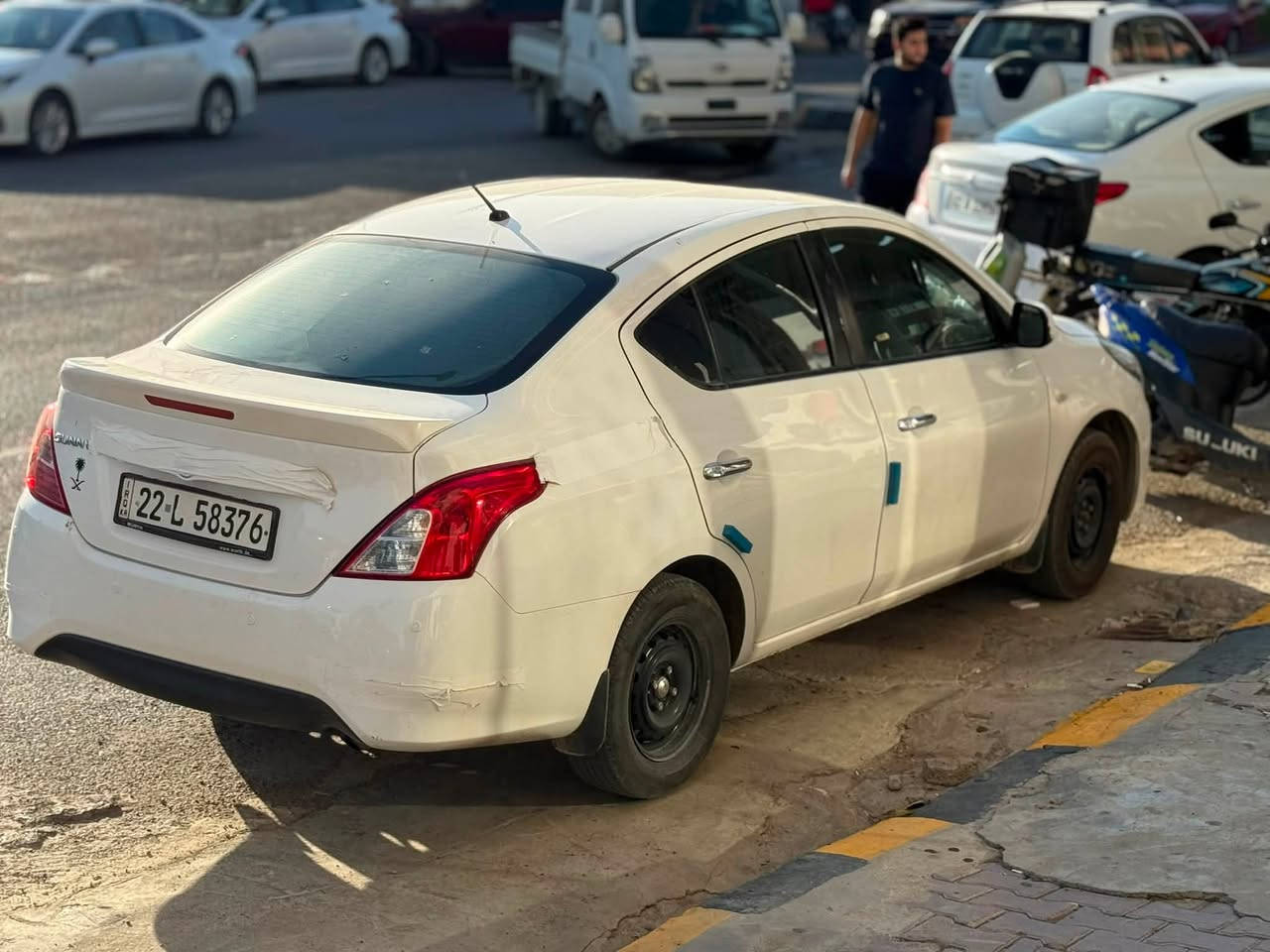 سلام عليكم نيسان سني هندي موديل 2020
للبيع فقط بدون مراوس ❌

سيارة نظيفة مكفولة كفالة عامة من التكحيل والصبغ والتعديل حتى الدعاميات ❌❌

ماشية 154 الف كيلو متر ❌

السيارة استخدام شخصي لا مشتغلة تكسي ولا توصيل

دهن ادينول الماني وكالة والبنزين فقط محسن

تخم تاير امامي جديد قبل شهر شادهن

مواصفات الهندي معروفة ام البليتة الزركة

جام امامي كهرباء الخلفي جوبي 4 سماعات فعلية اني ضايفهن مال كصة مالتها وشغل وكالة بدون تحوير تبريدها معروف السني ثلج ما شاء الله سنوية وهزة ساقطة رقمها اربيل دولي صاحبها موجود تحويل ثاني يوم تكلف اقل من 500 الف السيارة كاملة مناقصها برغي السعر 110$ وبيها مجال بسيط مكاني تكريت شارع زيونة اعتذر عن الاقساط والوعدة رقمي ***********

