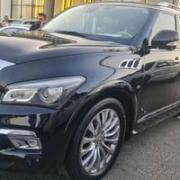للبيع انفنتي QX80     مودل.15 فول.مواصفات لون اسود.رقم شمالي بسمي  الع...