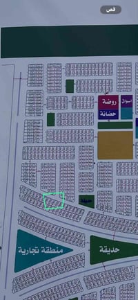 منطقة البناء • ١٠٠م • واجهة شارع رئيسي