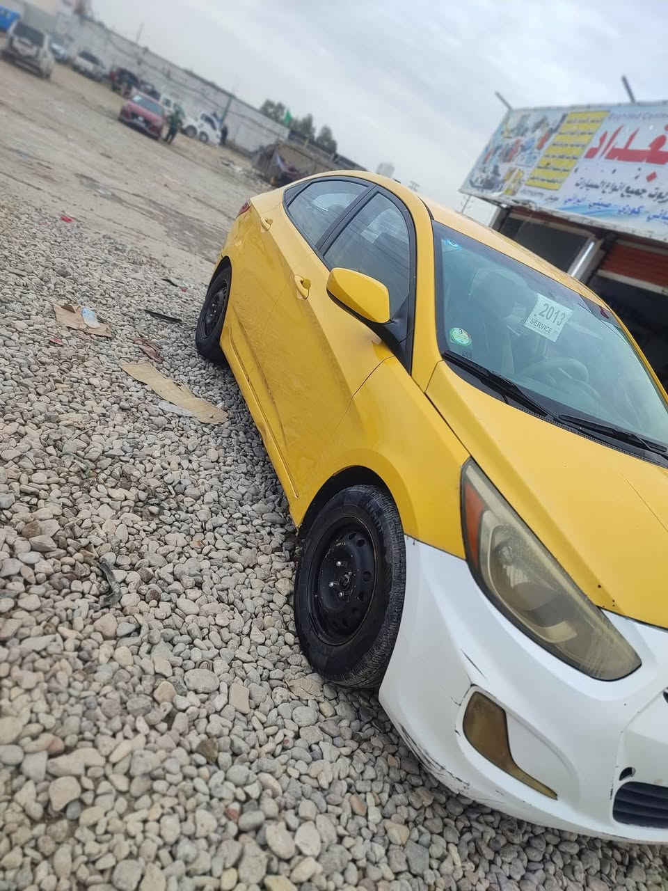 اكسنت 2013 امريكي
گير 6نمر AT
حادث جاملغ وبنيد 
مكينه 1600تبخر 
رقم بغداد دولي تحويل ثاني يوم للبيع او مراوس السعر 65بيه مجال مكاني ديوانيه قضاء عفك 
***********
