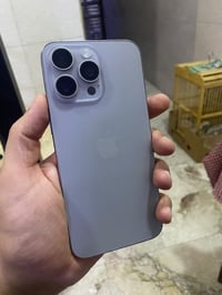 آيفون 15 برو ماكس • ٢٥٦ • بطارية ٨٦%