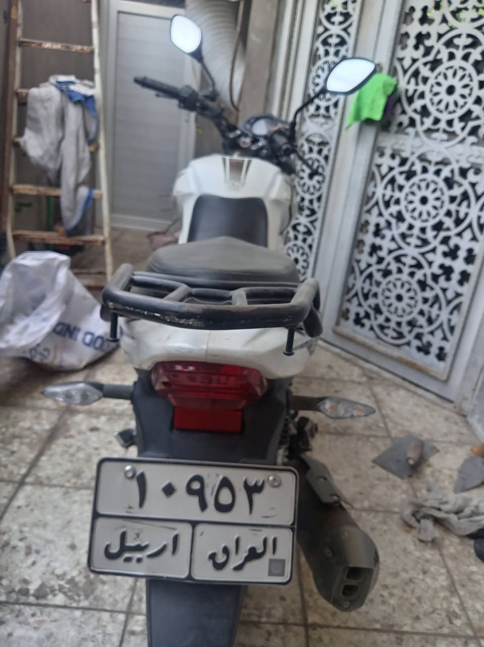 للبيع
دراجة نارية، KEEWAY RK200
الدراجة موديل 24 مشتغلة دلفري
ماشية ٥٤ الف، خوذة +كفوف للمشتري
رقم اربيل ، تحويل مكتب وكالة المصاريف مدفوعة
السعر 1800000 وبيها مجال لليستاهل
للتواصل  ***********
