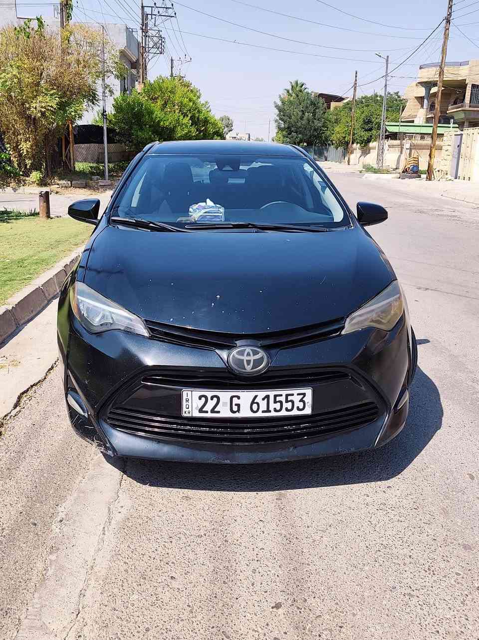 السلام عليكم كورلا وارد امريكي موديل 19 مواصفات LE رقم اربيل ماشية 102 الف بيها اربعه قطع وصور الحادث موجودة بين الصور مواصفات السيارة بصمة تحوير تشغيل عن بعد شاشة كامرة ويل كب بلاجكتور لايتات زنون تحكمات ستيرن كروز قفل سرعه كشنات لونين وبعد بيها مواصفات السيارة محرك وكير وتبريد شرط التحويل والغرامات شرط بيع فقط بدون مراوس كروبون بانزين السعر المطلوب (119) ومجال بسيط جدا مكان السيارة موصل للاستفسار الاتصال على الرقم التالي ***********
