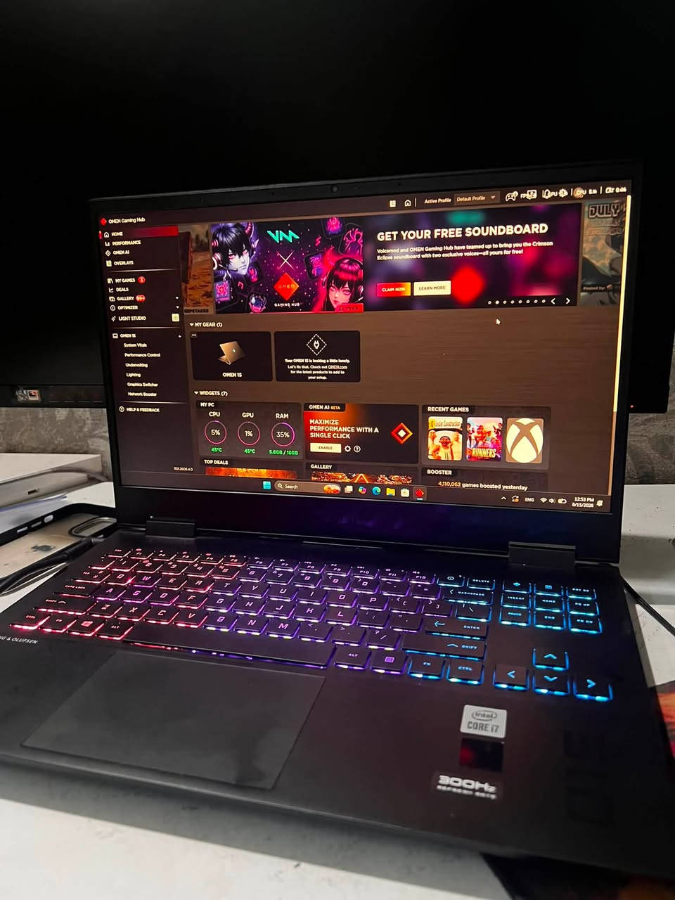Hp omen
HP Omen – المواصفات

* المعالج: Intel Core i7 الجيل العاشر

* كرت الشاشة: NVIDIA RTX 3070

* الشاشة: 300Hz

* الرام: 16GB

* التخزين: 512GB SSD NVMe

* الكيبورد: RGB

* الجهاز: HP Omen

السعر 700$

للتواصل ***********

مكاني باربيل
