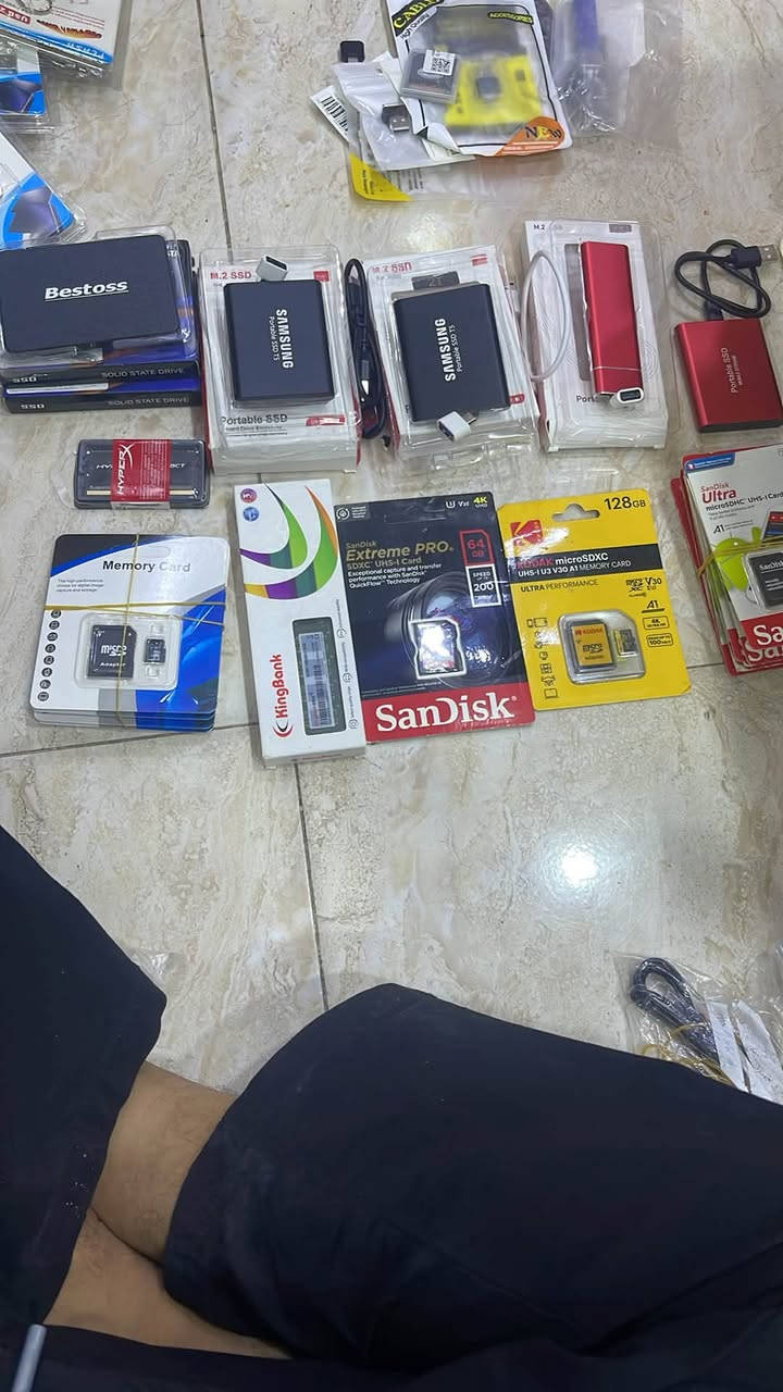 رامات • هاردات داخلية • فلاشات
