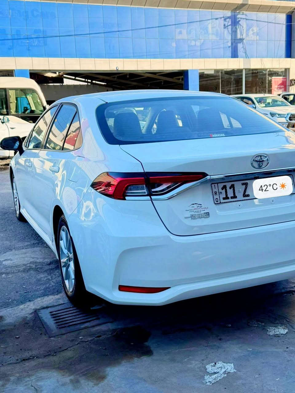 سلام عليكم  كورلا هايبرد مديل 25 رقم بغداد 
 السياره كفاله عامه ماشيه 17 الف مكاني بغداد 
 الاستفسار ***********
