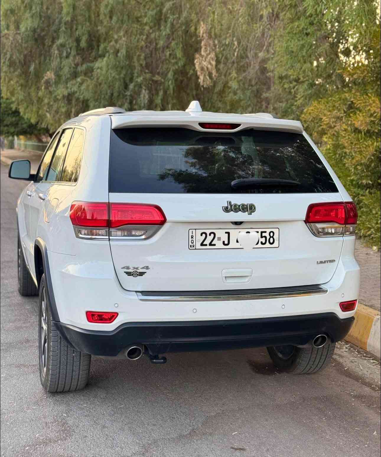 للبيع جيب موديل 2018 رقم شمالي اربيل جديد شرط التحويل سياره خليجي بدون اي ضرر كفاله عامه محرك كير بشرط سياره خليجي وكالت هارلم مواصفات اعلى فئة 1/1 معروفه سياره جديد تخم تاير جديد صدر امامي خلفي جديد تبريد ثلج مكان سياره بدوز للاستفسار والطلب يرجى التواصل على الرقم ***********
