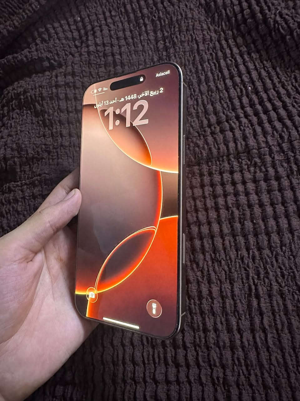 ايفون 16 بروماكس IPhone 16 pro max
السلام عليكم 

ايفون 16 بروماكس باللون المرغوب (صحراوي) 
الجهاز نضيف ويخيل  بس كيبل ويا الكارتونة ضايعة الله شاهد

 بطارية 🔋89 تقرة بالحاسبة 90 

السعر : مليون و200 

العنوان: بغداد البياع  - ا

للتواصل خاص او على الرقم واتساب ***********
