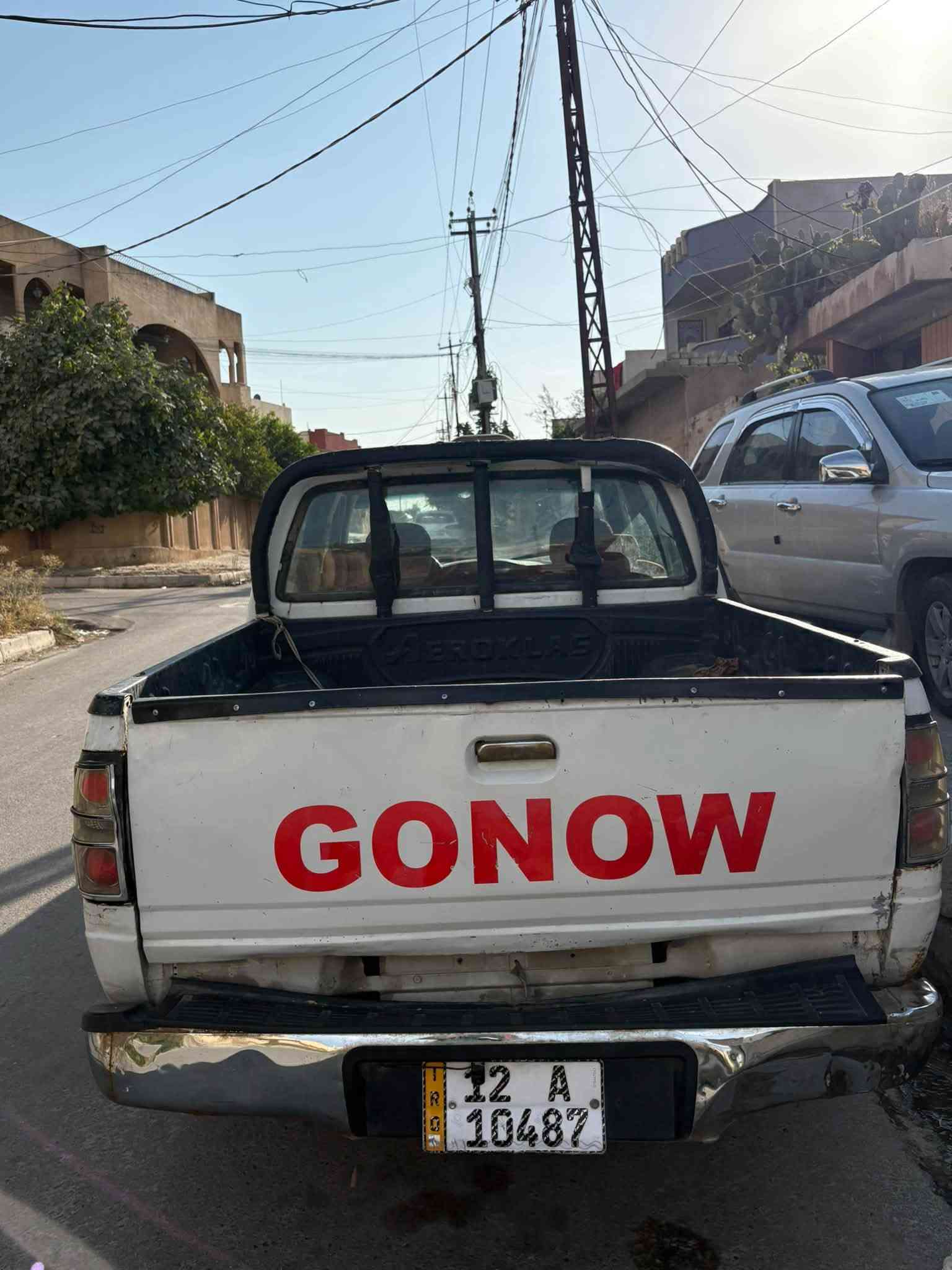 السلام عليكم
بيكم GONOW

موديل 2010

رقم حمل 🟨 نينوى إنكليزي جديد   محرك كير شرط  تبريت ثلج ❄️ كير عادي  شرط تحويل استفسار على رقم ‭***********‬
