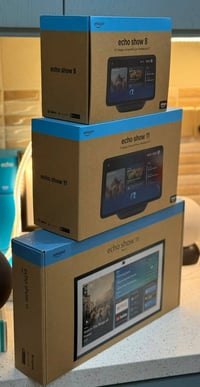Echo Show ١٥ • Echo Show ١١ • حسابات امريكية