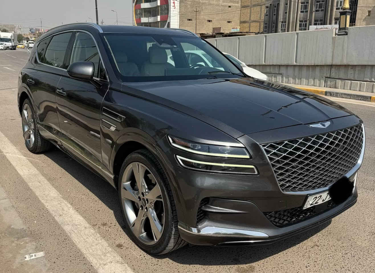 جنسس GV80 موديل 2021 v6
6 سلندر تون تيربو 
صور الحادث والسونار مرفقة 
السعر 260 
ماشية 73500 مايل
مكان السيارة / بابل الحلة 
للاتصال ***********
