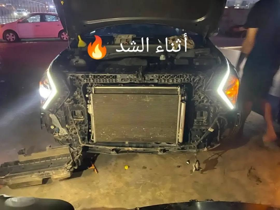 تبديل راديتر • غسيل راديتر • كيا سبورتج ٢٠٢٥