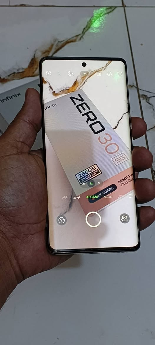 انفنكس زيرو 30 5G • ٢٥٦ • ١٢+١٢ رام