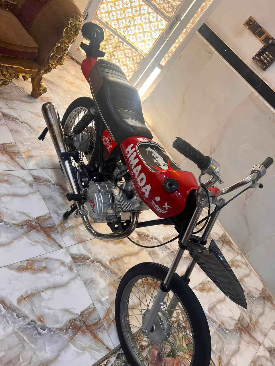 سلام عليكم شباب دراجه رابيدو تعمير تفيلس ما فيلزه دراجه ما متعوبه سعره ٦٥٠ ورجاهن المو شراي لا يتعبني مكاني ماجديه ***********
