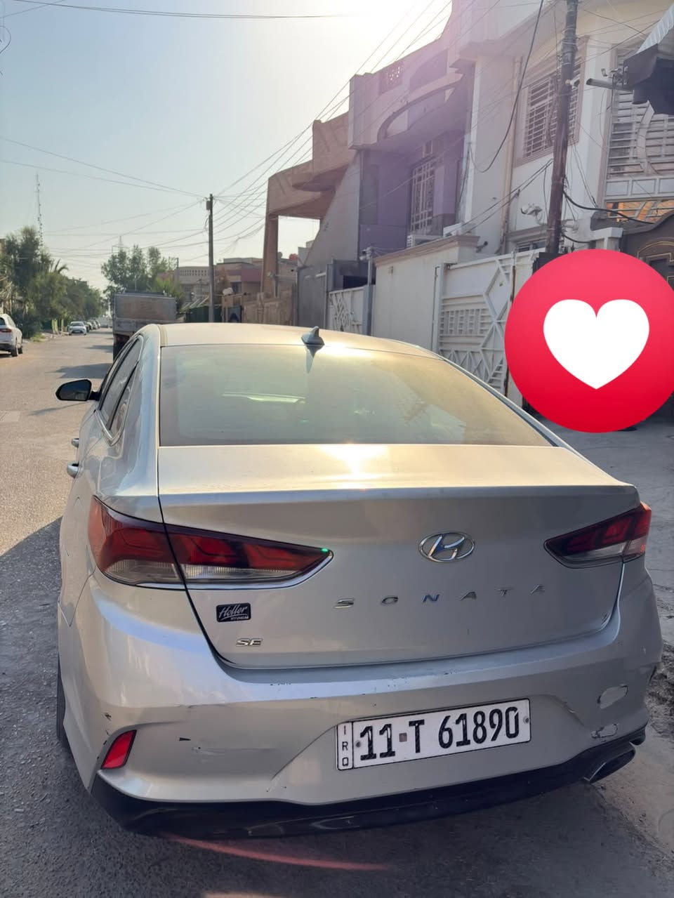 السلام عليكم
سوناتا موديل 2018 محرك 2400 Gdi 
محرك نظيف صدر نظيف تبريد خير من الله بارد 
السيارة بيها 3 قطع كلير وكم طخه خفيفه كلش خفيفات 
داخل نظيف تخم تايرات جدد 
السعر 115 
رقم بغداد تحويل ثاني يوم 
مكاني بغداد / جكوك 
***********
