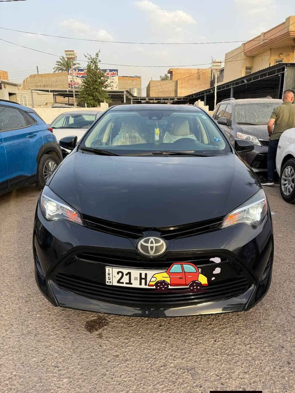 كورلا ٢٠١٧ • ١١٨ الف • ثلاث قطع صبغ