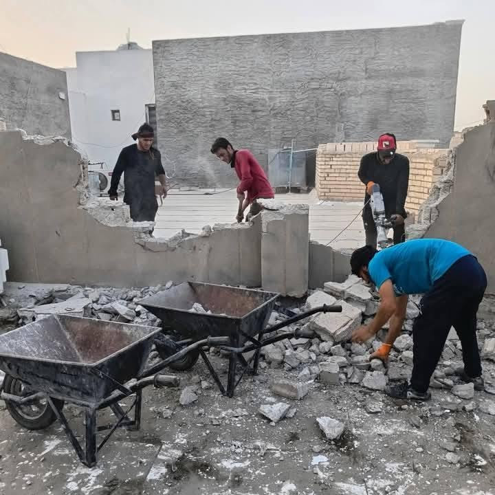 *********** 📞سلام عليكم  / يوجد كادر عمل جاهز/ تصعيد مواد/ تنضيف بيوت/ تفليش/ تكشيط/ تنضيف حدائق/ دفن نهري  / شقلنه ليل ونهار   /ومعداتنه جاهز/ ماعليك بس تصال على رقم  /     ***********
