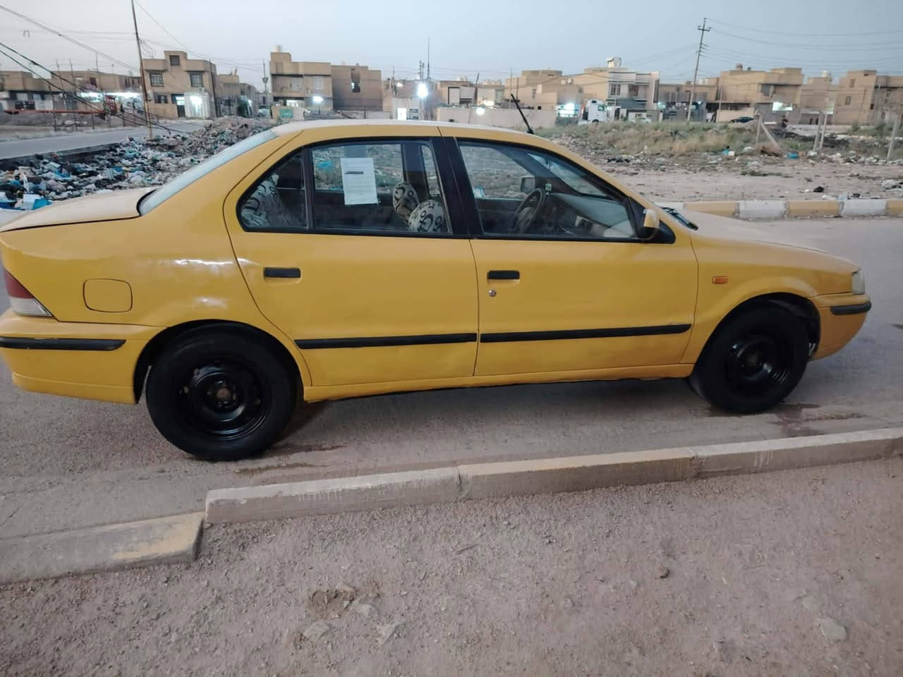 سلام عليكم سمند ١١مروس بطه صفره سياره جاهزه مصغره هيه قرامات ورعيه موجود شرط التحويل***********
