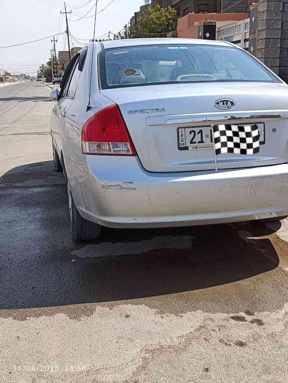سبكترا 2009
بدون ضرر فقط شبر بارد في جاملغ لامامي
هزة وسنوية 2030
رقم شمالي سليمانية 
تحويل ثاني يوم
سيارة كاملة من كلشي
تبريد ثلج 
مسجل محيطي دگة صافية
السعر 95 وبيها مجال
***********
