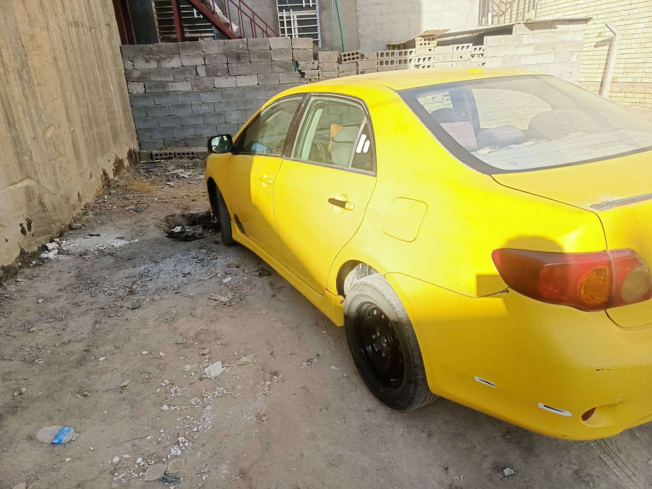 كورلا تكسي رقم بابل الماني مصفره غرامات وهيئه 
تفاصيل محرك 1800  موديل 2009 وارد امريكا غير متواجد على الفيس العنوان كربلاء شارع بغداد عامود 40 ***********
