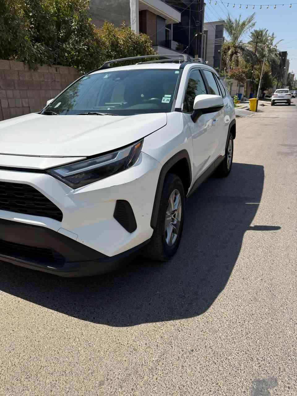 السلام عليكم
راف فور امريكي موديل 2023 
بغداد بأسمي
سياره فول عدا الفتحه وجنطة

مواصفات:
بصمة ابواب 
قطعتين تبريد 
تبريد منفصل
بدون ايرباك
حجر بلادي
رادار بلادي 
شاشه وكامرة خلفية دواره 
كشن سائق كهرباء
رادار امامي
رادارات جانبية
اشاير بلمري 
سايد بريك بصمة 
اوتو هولد 
فول تحكم ستيرن 
4 وضعيات قياده

سعر 21300$ سونار موجود بل صوره
***********
