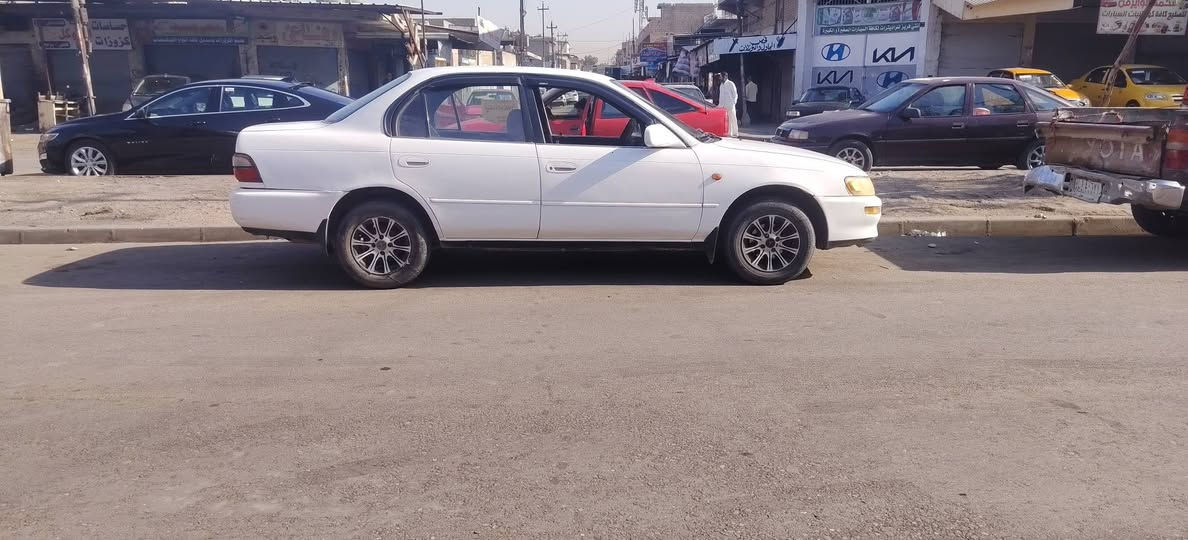 كورلا موديل 1993
بيع مستعجل 
سياره جاهزه شرط التحويل رقم نينوى مكفوله
من كلشي مصىلح دواير مصبوغه عام ابيعك
كير محرك مكفولات ابلادي يسره مكان الموصل 
السعر 55 وبيها مجال
***********
