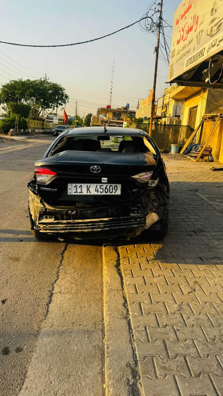 كورلا LE موديل 2024 ماشيه 15 الف بيها حادث للبيع على حادثها رقم بغداد انكليزي للستفسار اكثر اتصل ***********
