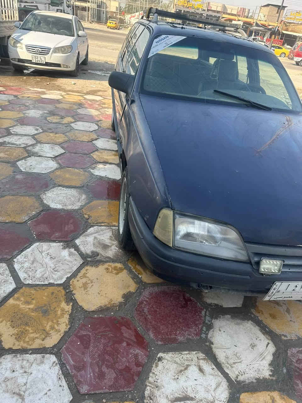 اوبل اوميكا موديل ٨٩ السياره متروكه حالياً هذا وضعهه قبل سياره مال شغل
المكان بغداد وهذا رقمي ***********
