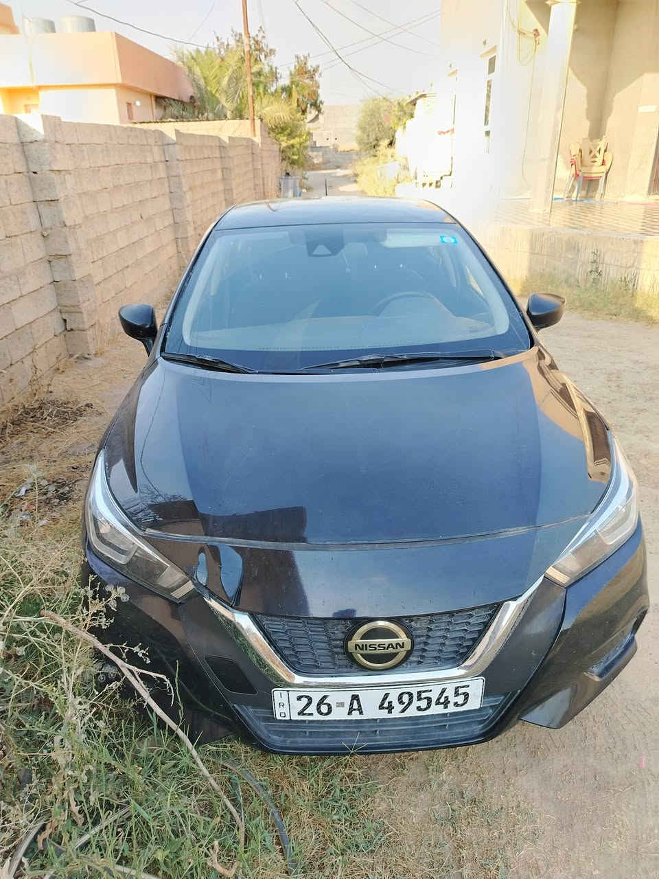 نيسان فيرسا موديل ٢٤ معوقين صلاح الدين رقم وهزه وسنويه جديد للبيع مكانها العلم حادثها امامي وبيها دواخل وبيها نواقص السعر.. 75 : ***********
