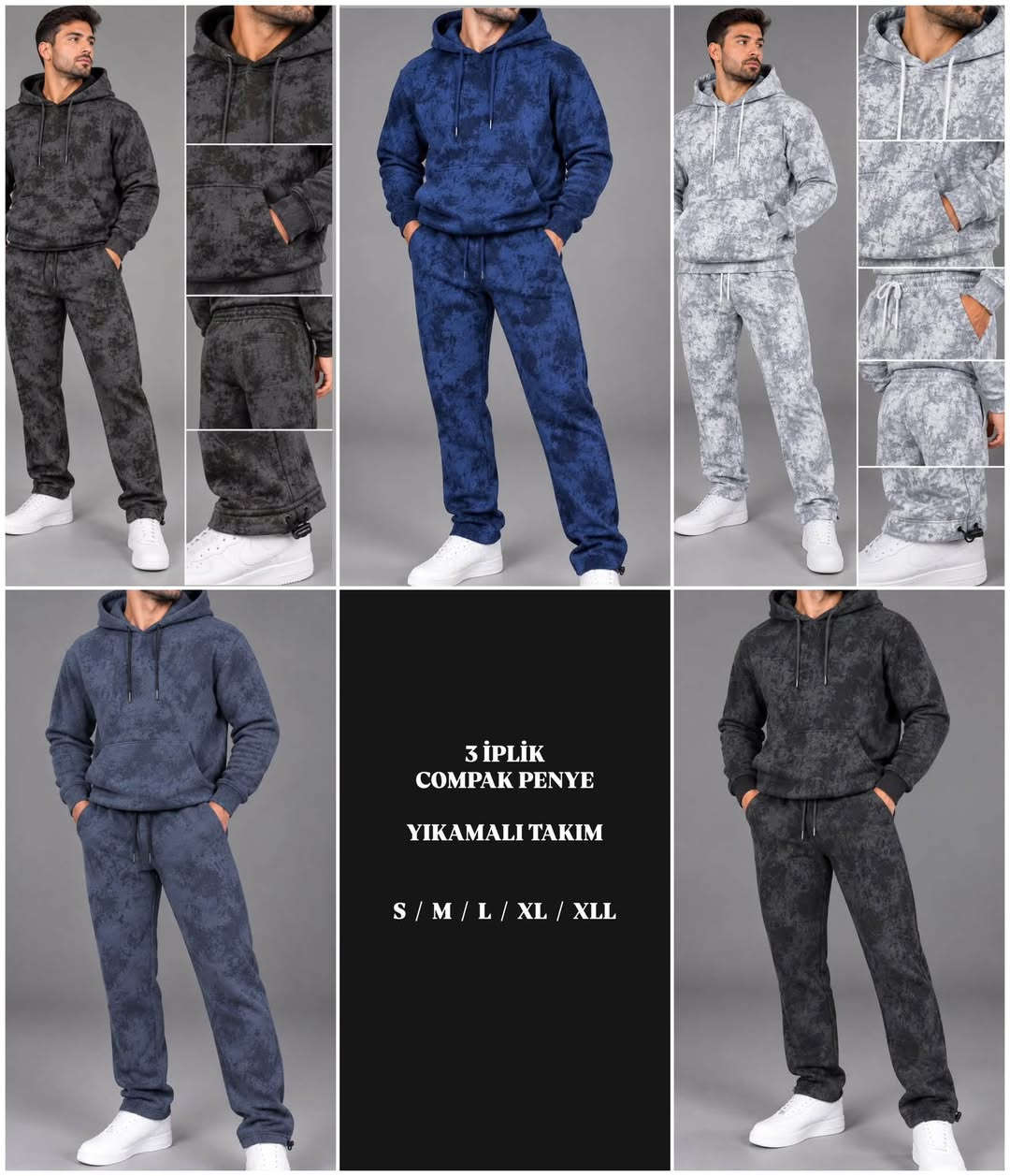 طقم • مخمل • مقاسات S-XXL
