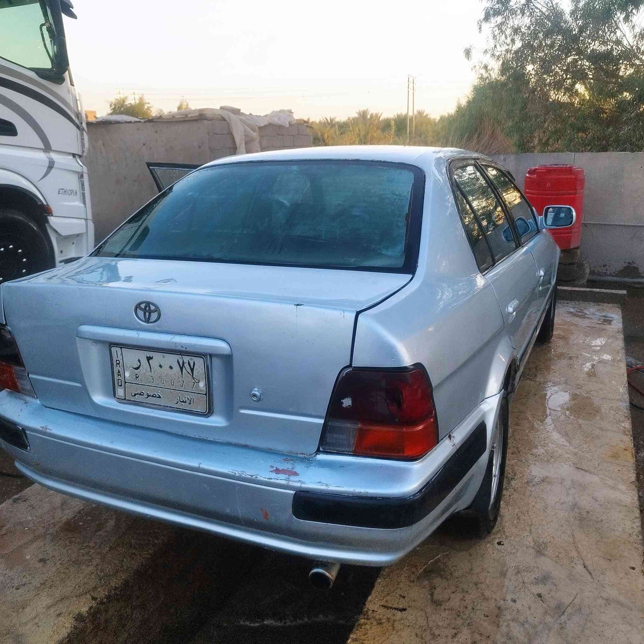 سلام عليكم
كورلا موديل 1994 محرك 1500 بيه بخار 

كير حداديه زينات وكاله بسمي ام الباركود

السعر 25 وبيه مجال مكاني طريق كربلاء نجف 

للستفسار ***********
