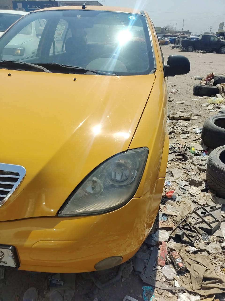 طيبه للبيع لسياره جهازه من كلشي تخم تاير تبريد جديد صدر جديد دوشمه جديده  لسياره مصبوغه  حزام جماليه السعر 38 بيها مجال
***********
