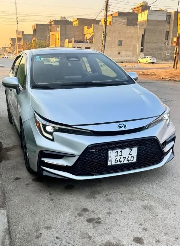 كورلا هايبرد 2023 se وارد امريكي
فول مواصفات 
حادث امريكا چاملغ السايق
وهنا بلعراق صبغ جاملغ خلف السايق فقط
السياره احلى من الصور استخدام قليل جدا 
ماشية 50 الف تخم تاير جديد
السعر148 وبيها مجال بسيط 
مكاني بغداد 
الاتصال على الرقم ***********
