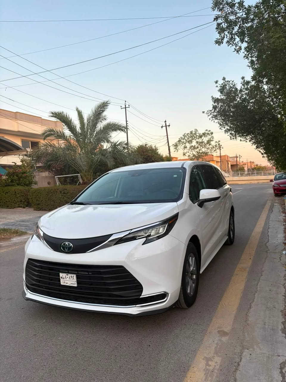 تيوتا سينا 2024 هايبرد
مواصفات le 

ماشية 21 الف ميل 

فحص مؤقت 

يوجد فيديو يوضح ضرر السيارة 

الضرر

صبغ بنيد فقط

فيديوو توضيح للضرر التصليح

غاز التبريد بلاد

الدعاميه ماله بلاد

بدون نقص 

المكان -بغداد -العامريه

سعر : 268 وبيها مجال 

للاستفسار : ***********
