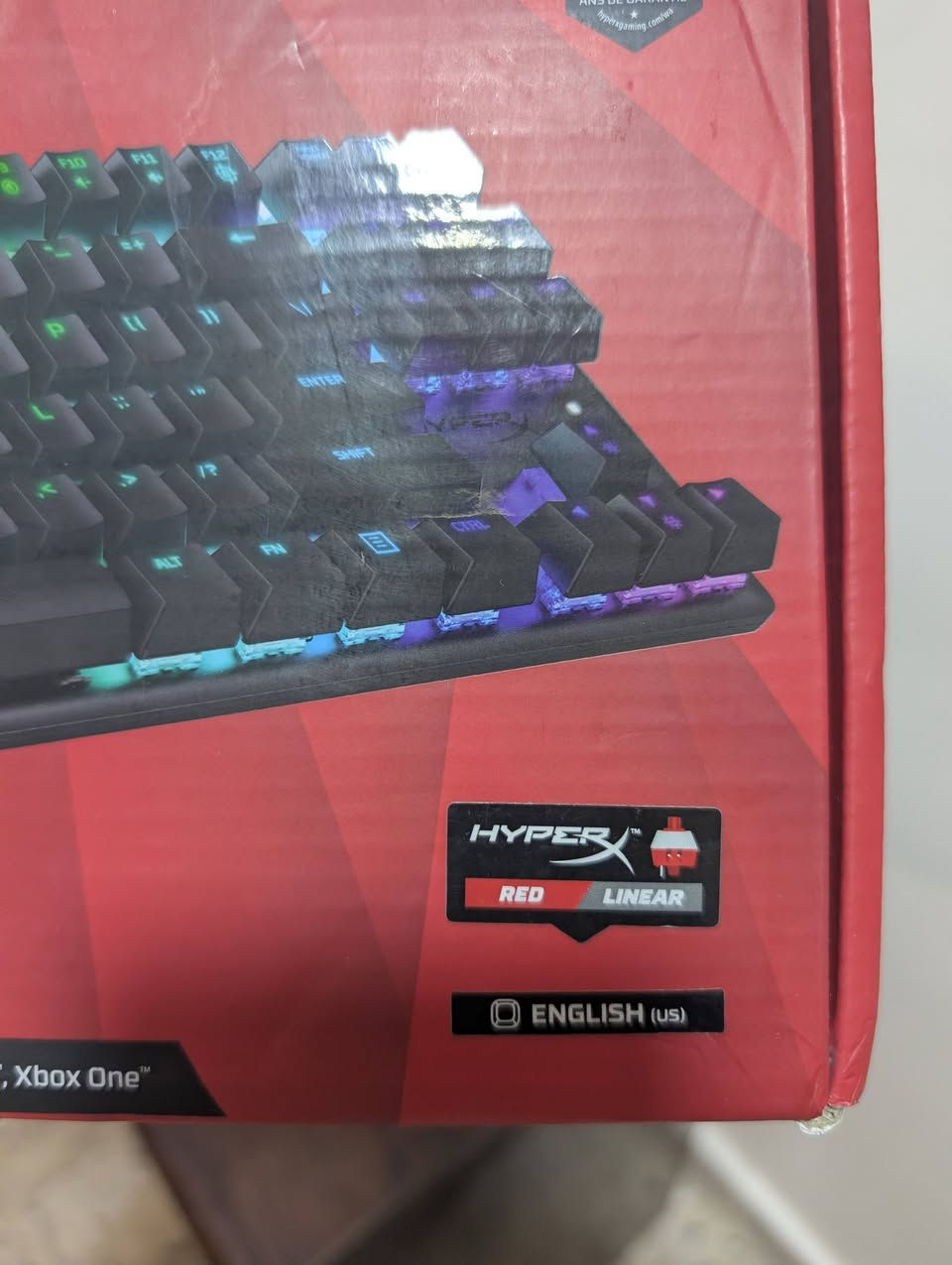 HyperX Alloy Origins Core
سعر 65 الف
مستخدم نظيف جدا 
Red switch 75٪ 

واير 
مابي لا عطل ولا مشكلة 
سبب البيع احتاجيت حجم اكبر 
مكاني بغداد السيدية 
***********
