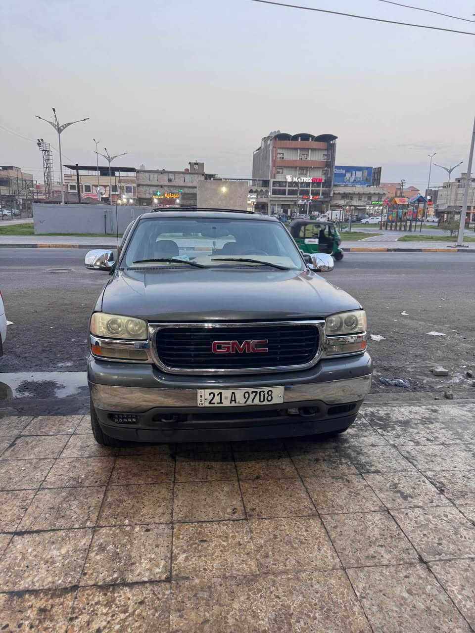 يوكن بترة ٢٠٠١رقم سليمانية سنوية جديدة بأسمي كفالة كصة ونقل جثة وضربة 
صبغ البنيد والباقي كفالة كير محرك حدادة كلة جديد تخم تاير  *********** البصرة, العراق
