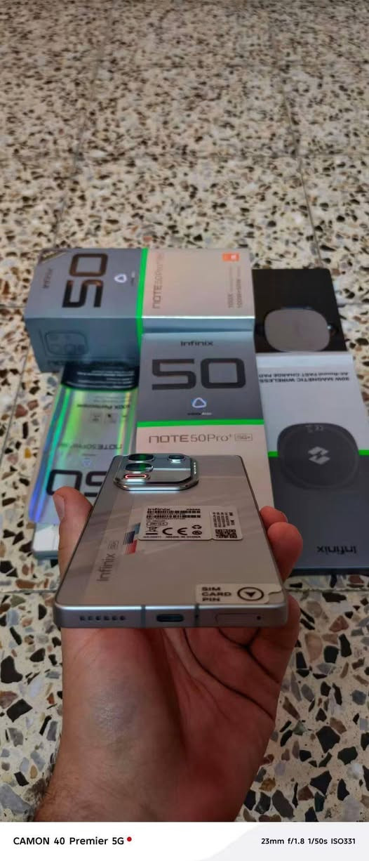 للبيع انفنكس  نوت 50 برو فايف جي
 الذاكرة 256 الرام 12+12
كاميرات خرافي  معالج ممتاز جهاز 
نضيف أغراض ما مستخدمي 
سعر جديدي ٤٥٠ سعري ٣٥٥ وبي مجال بسيط العنوان موصل توصيل ما عندي 
رقم الهاتف ***********
