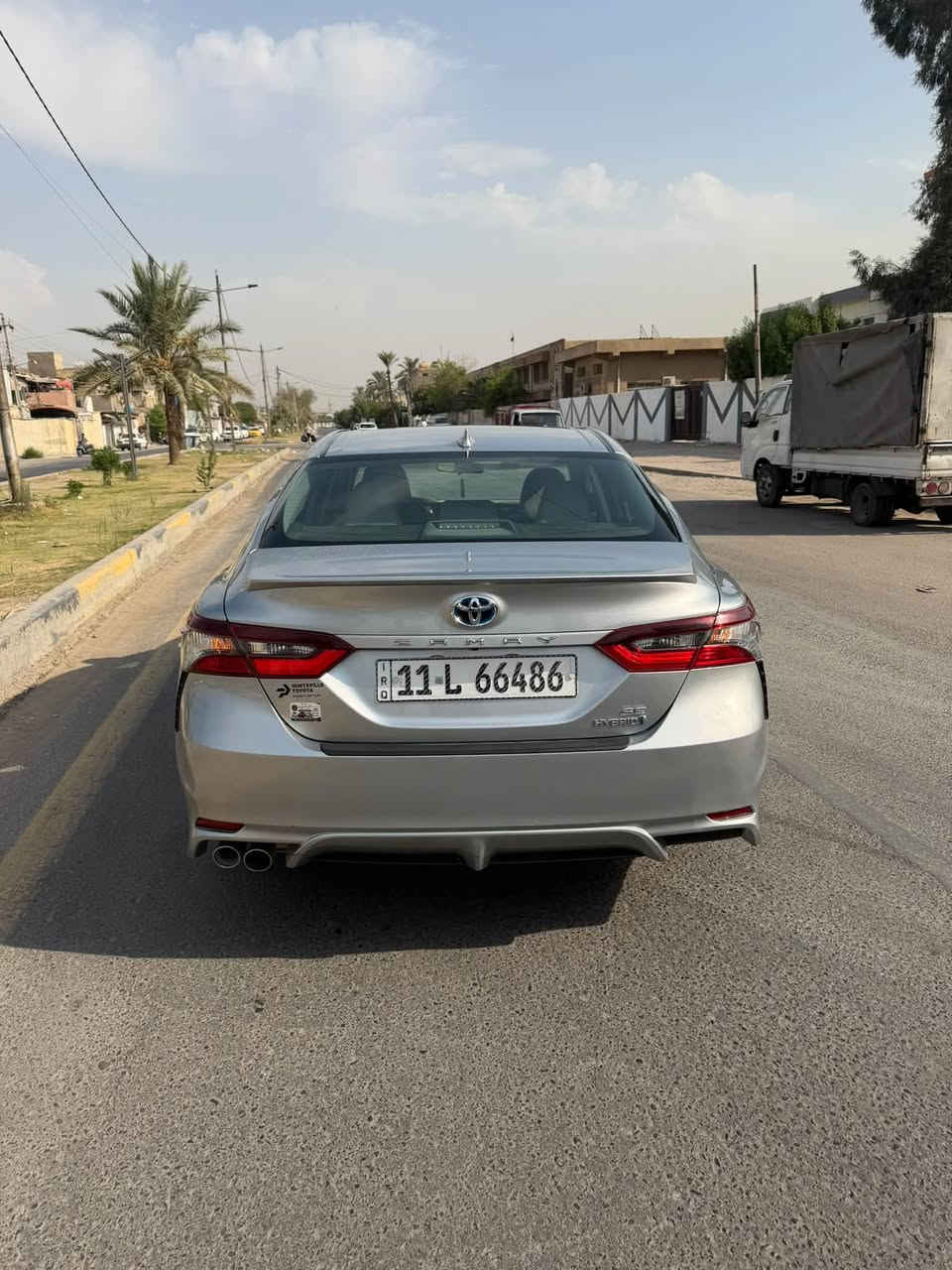 السلام عليكم 🔥✅
كامري موديل 2023 (SE) هايبرد🚘
رقم بغداد تحويل مباشر 
حادث قطعتين مرفق بالصور
الموصفات نص فول 
عنوان السياره بغداد البنوك
للاستفسار: ***********
