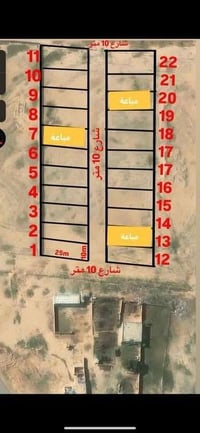 النشاما قرب الصقور • ٢٥٠م • عقد زراعي