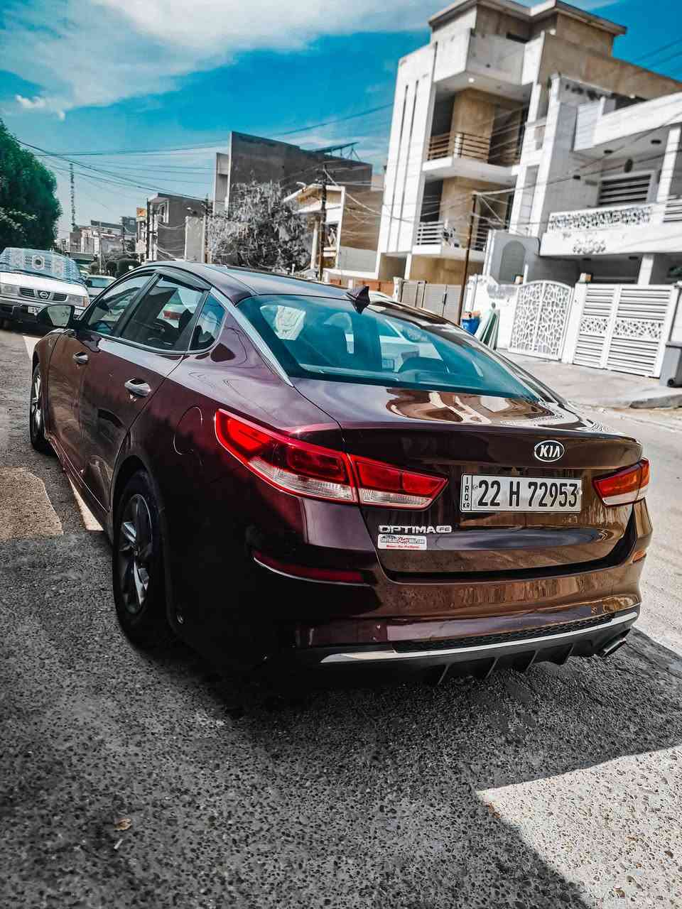 السلام عليكم 
سياره اوبتما 2020 
محرك 2400 
ماشيه 129كم
فول ماعده الفتحه 
حساسات امامي خلفي 
حساسات مري 
شاشه كار بلي 
مزوده بمنضمه الغاز 
سياره جاهزه من كل شي والحمدلله 
تريد تحويل تريد وكاله عامه 
مكاني بغداد 
االسعر 130
***********
