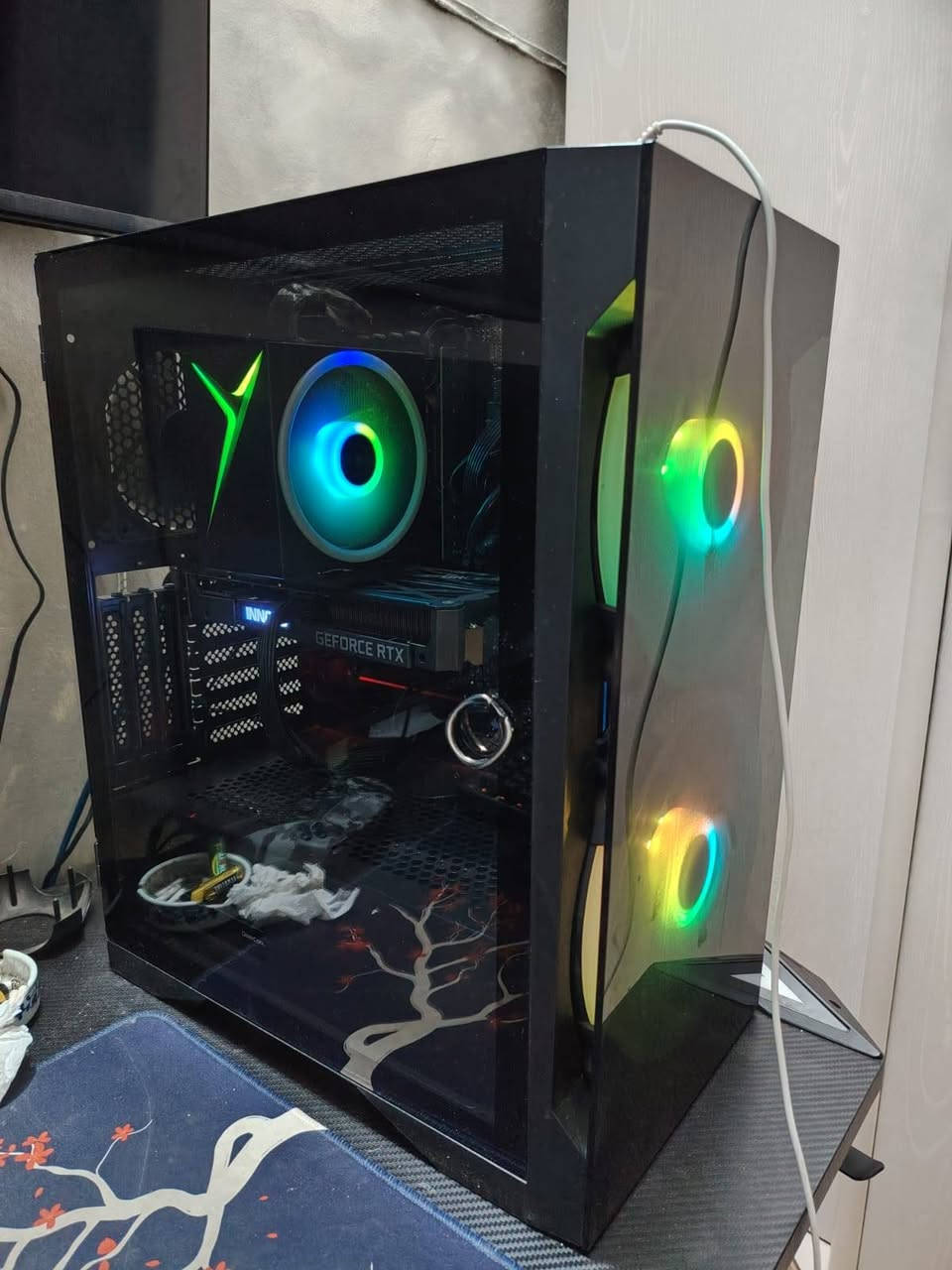 السلام عليكم مكلف في النشر تجميعة مستعمل للبيع نضيفه جداً
السعر 800 الف
Intel Core i5 12400f
Battle-AX B660M-HD DELUXE
RAM CRUCIAL  8G DDR4 3200 one piece 
Rtx 3060 inno3D 12g two fan
POWER 750W
SSD 500GB
1t Hdd
HOESDA 165 hz FHD 27
مكان بغداد 
رقم صاحب التجميعة ***********
