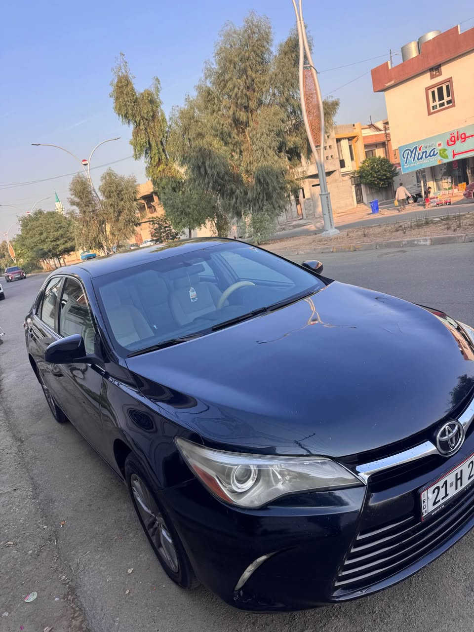 كامري SE • ٢٠١٧ • ضرر بونيت